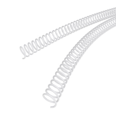 White Spiral Binding Coils