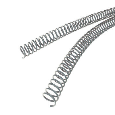 Gray Spiral Binding Coils