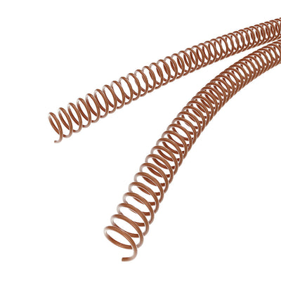 Light Brown Spiral Binding Coils