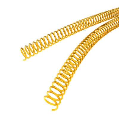 Neon Amber Spiral Binding Coils