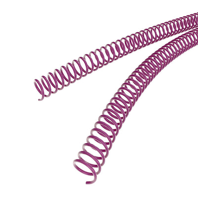 Violet Spiral Binding Coils
