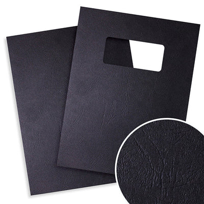 Grain Binding Covers with Windows