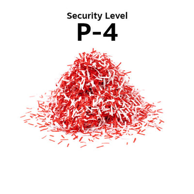 Level P-4 Sensitive Security Shredders