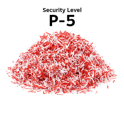 Level P-5 High-Security Shredders