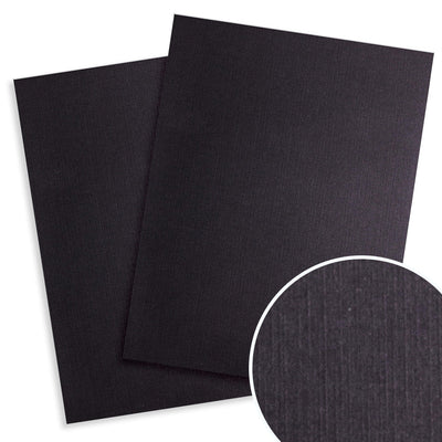Black Linen Weave Binding Covers