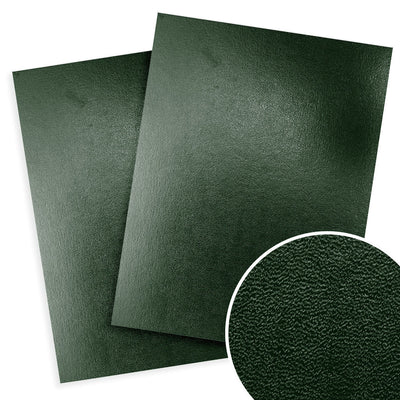 Dark Green Leatherette Binding Covers