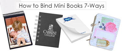 How to Bind Mini Books 7-Ways