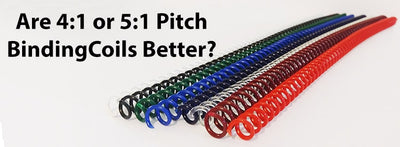 Are 4:1 or 5:1 Pitch Binding Coils Better?