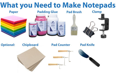 What do I need to Make Pads of Paper?