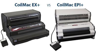 Difference Between the CoilMac-EX and CoilMac-EPI Spiral Binding Machines