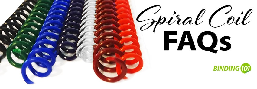 Spiral Coil Binding FAQs