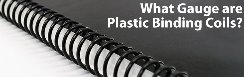 What Gauge are Plastic Binding Coils?