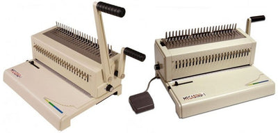 Comparing the Megabind-M & Megabind-1E Plastic Comb Binding Machines