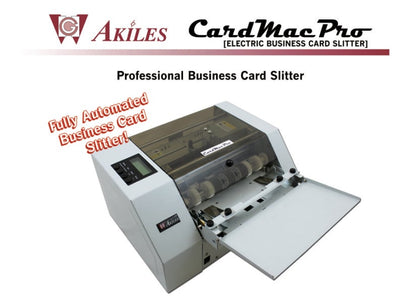 We’ve Got the New CardMac Pro Electric Business Card Slitter!