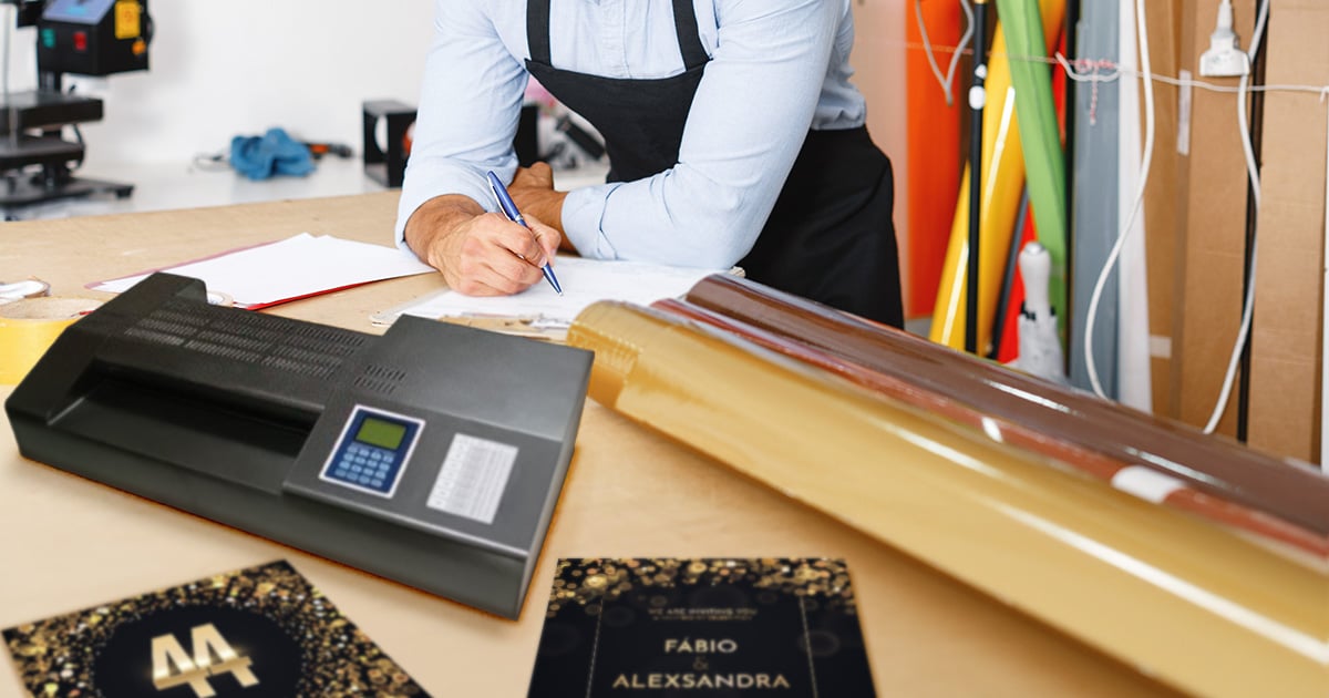 Easy Foiling with a Pouch Laminator