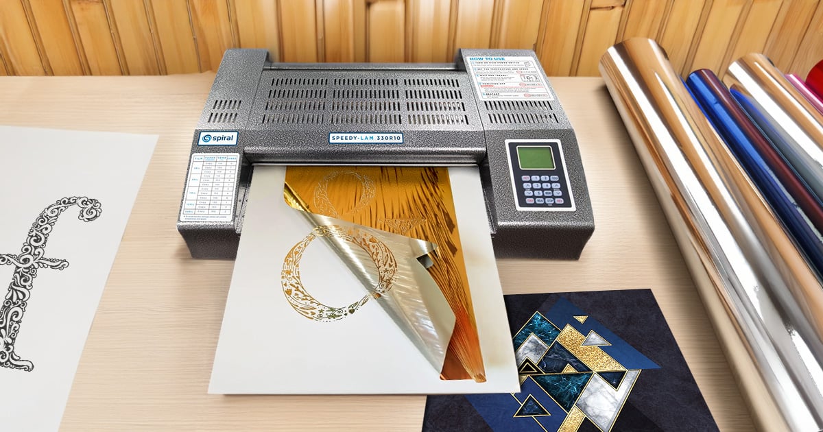 A Shiny Future Awaits with Easy Laminating Foil