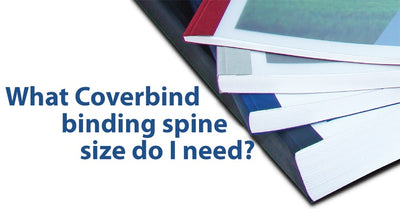 What Coverbind binding spine size do I need?