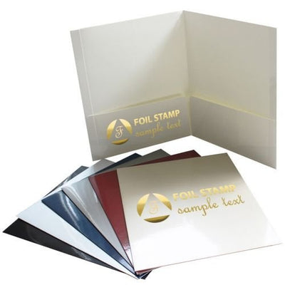 DIY Foiled Christmas Cards