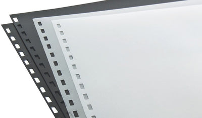 What Kind of Punched Paper & Binding Covers are Available?