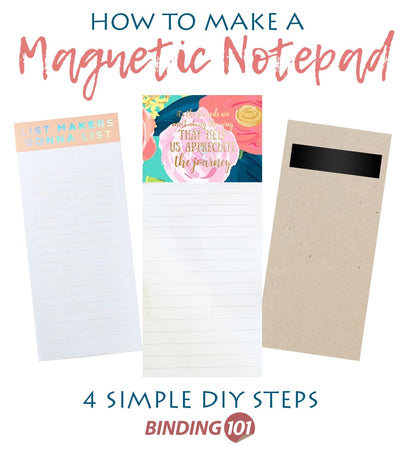 How to Make a Magnetic Notepad