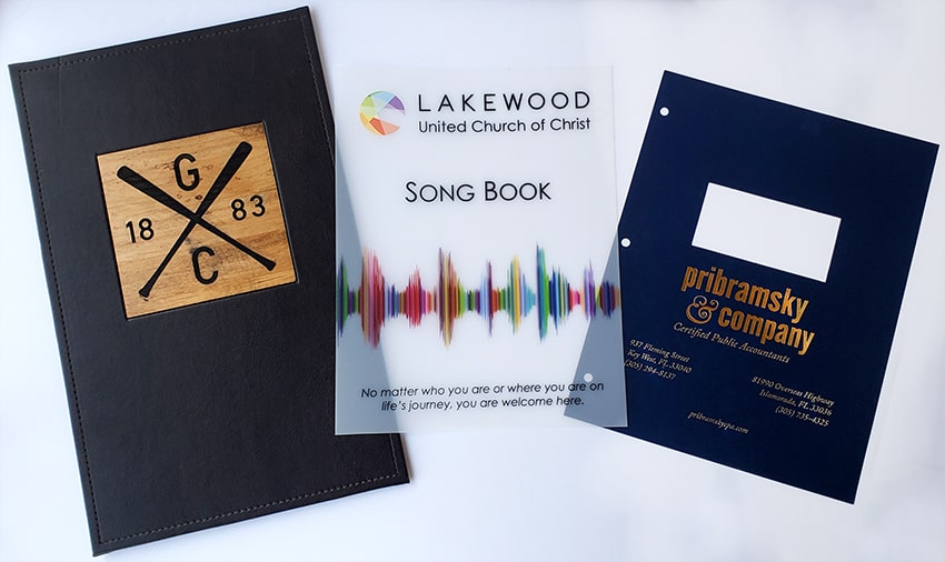 What kind of Custom Binding Covers are there?