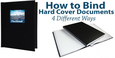 How do I Bind Hard Cover Documents?