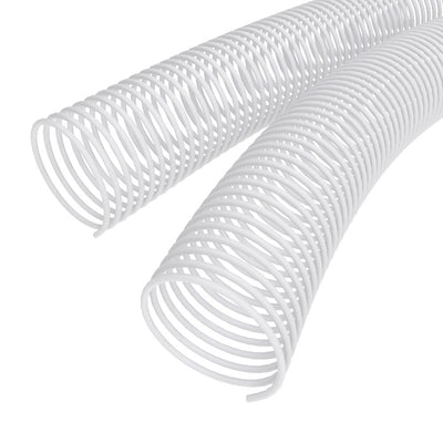 White Spiral Binding Coils