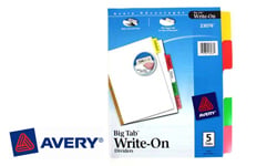 Avery Index Tabs