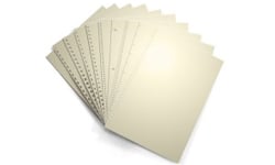 Ivory Pre-Punched Paper