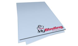 Pastel Blue Unpunched Paper