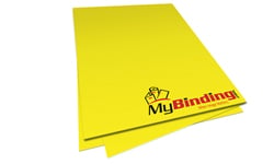 Solar Yellow Unpunched Paper