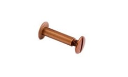 Metallic Bronze Aluminum Screw Posts