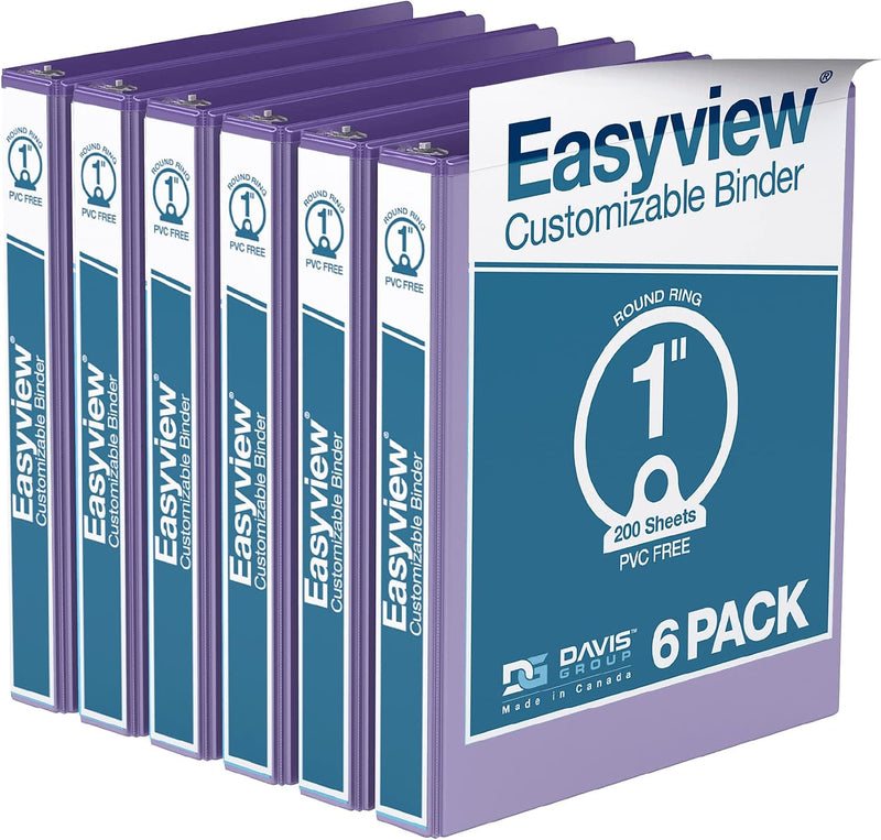 Purple View Binders