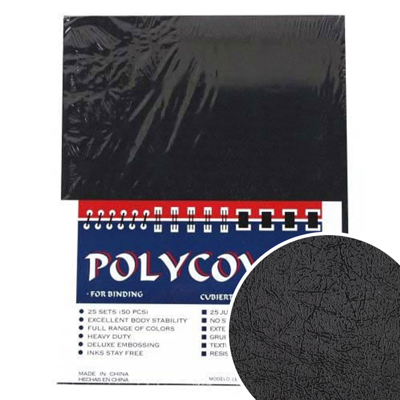 Leather Grain Poly Covers by Size
