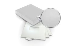 White Binding Covers