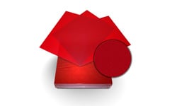 Red Sand Poly Binding Covers