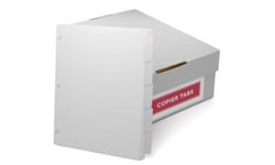 3-Hole Punched Copier Tabs