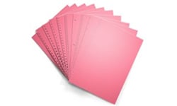 Pulsar Pink Pre-Punched Paper | Astrobrights Letter & Ledger ...