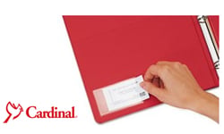 Label Holders for Ring Binders