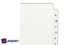 Avery A-Z Preprinted Index Tabs