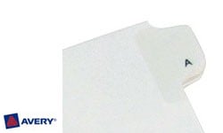 Avery Alphabetized Preprinted Index Tabs