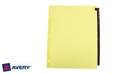 Avery Preprinted Index Tabs