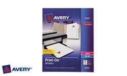 Avery Print-On Index Tabs