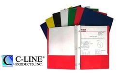 C-Line Two Pocket Portfolios