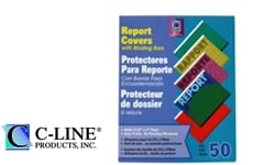 C-Line Vinyl Report Covers