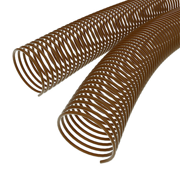 Medium Brown Spiral Binding Coils