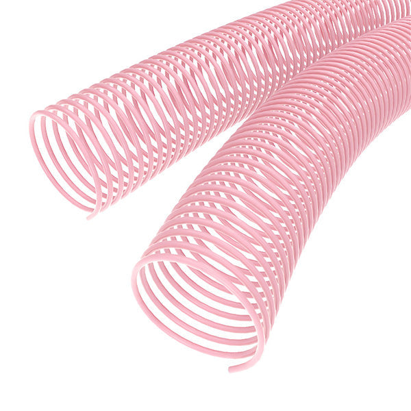 Pink Spiral Binding Coils