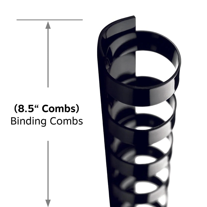 Half Size Binding Combs