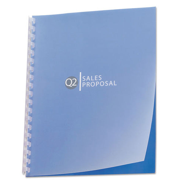 Clear Frost Binding Covers