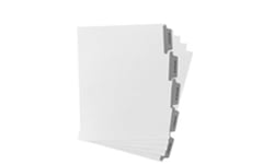 GBC Binding Preprinted Index Tabs